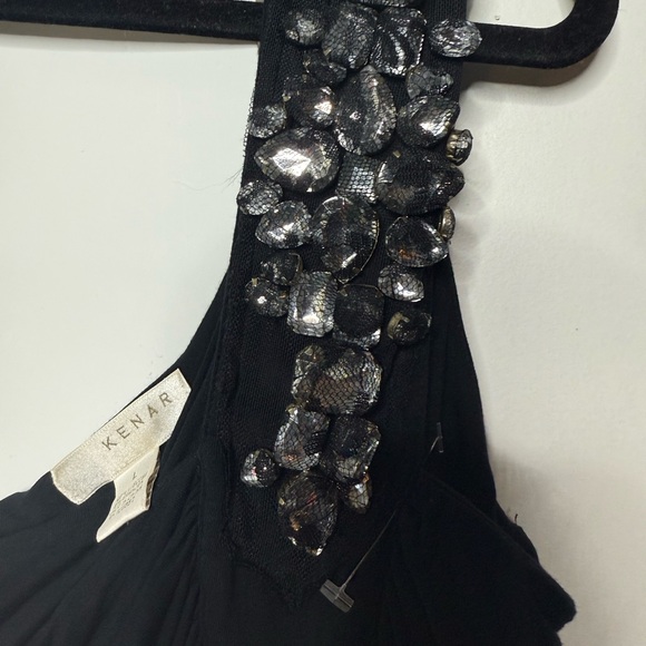 Kenar Black Women's Top - Picture 6 of 10